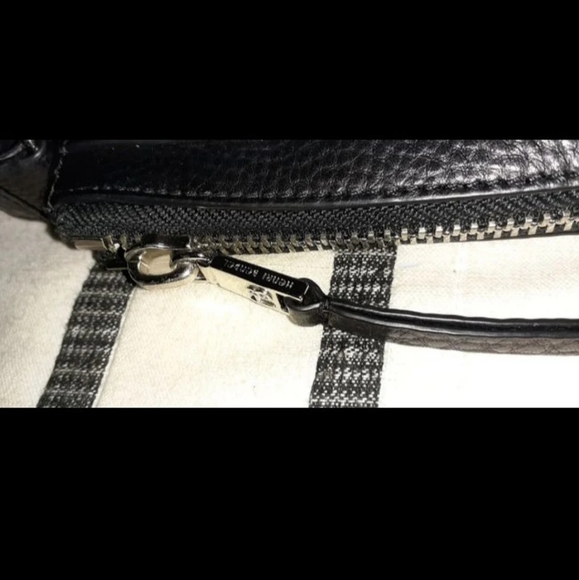 HENRI BENDEL CHELSEA PUNK CROSSBODY BLACK SATCHEL - Picture 4 of 8